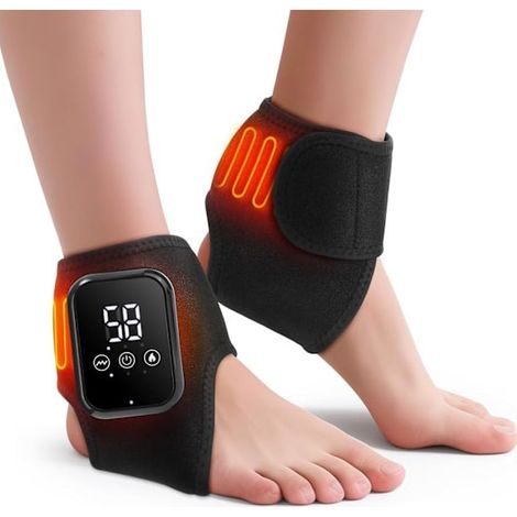 Fußmassagegerät – Wiederaufladbar und beheizbar, Schmerzlinderung und verbesserte Durchblutung, 2er-Pack für Zuhause und unterwegs (1/5)