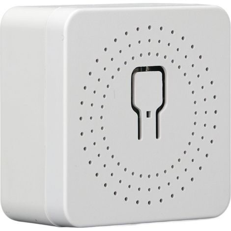 Interrupteur WiFi portable 16 A, interrupteur intelligent avec commande vocale via application, mini-télécommande et double commande pour l'application Tuya, AC100-240 V (1/5)