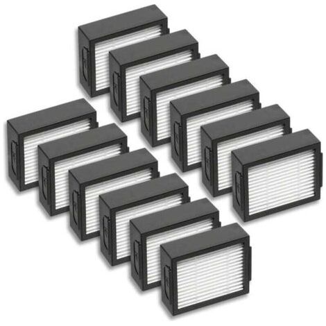 Confezione da 12 filtri di ricambio per iRobot Roomba serie i7, e5, e6, J7 e i/e - Ricambi e accessori per robot aspirapolvere -