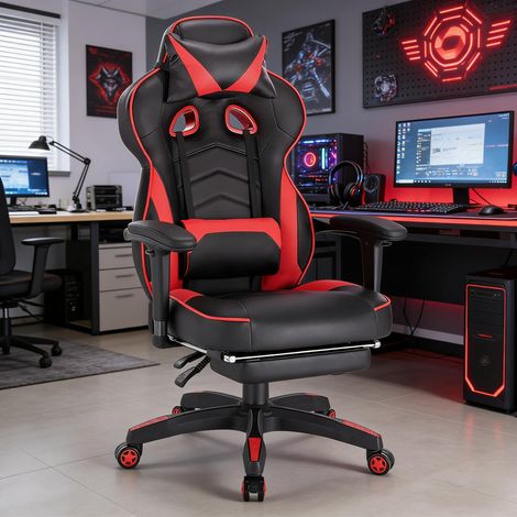 Chaise ESport,chaise de bureau stylée et respirante,chaise de jeux,chaise de conférence,chaise inclinable (uniquement avec chaises de bureau) (1/5)