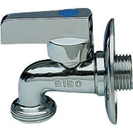 Rubinetto a sfera 1/2" x 3/4" mignon per lavatrice con rosone enolgas