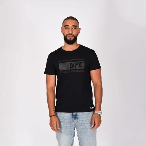 UFC Logo T-Shirt, Schwarz, Größe M
