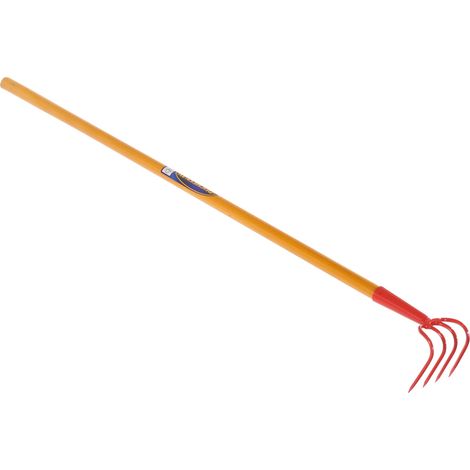 Griffe jardinière forgée 4 dents 19 cm manche 120cm
