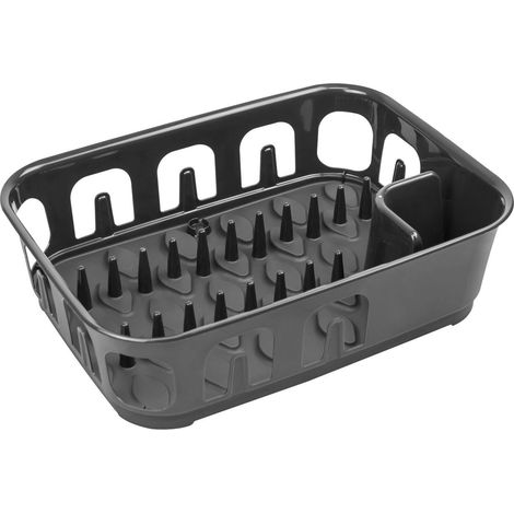 Curver Essentials Geschirrabtropfer anthrazit