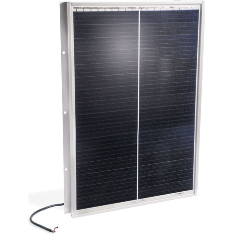 esotec monokristallines Solarmodul, 30Wp, 18V, 520x370x25mm, wetterfest, 130107 (1/5)