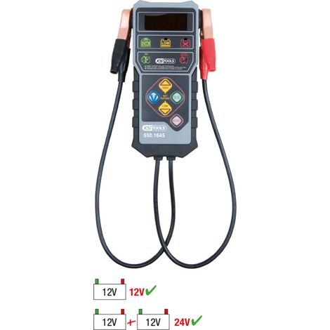 KS Tools 550.1645 Testeur de batterie de voiture 12 V (1/5)