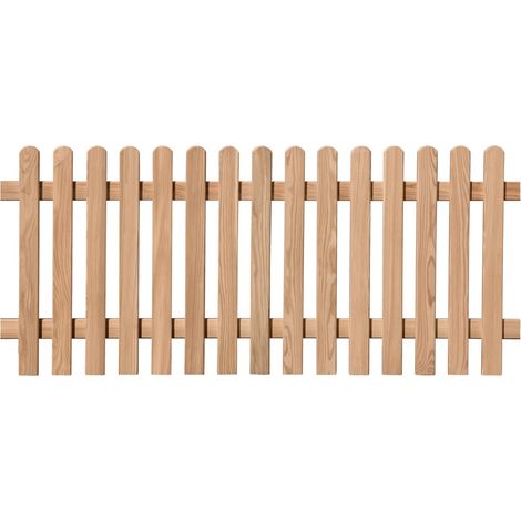 Vorgartenzaun Genua, Lärche 25x70mm, 180x80cm