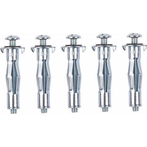 Set di 5 tasselli in metallo ad espansione Kreatorm4 x 32mm