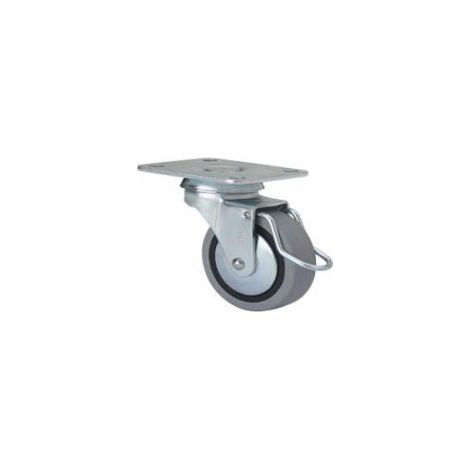 FPLUS rueda pvc con placa 40 mm. con freno 17287 , Rueda de pvc con freno
Diametro rueda 40 mm.
Peso maximo. 35 KG.
Altura total     50 mm.
Placa giratoria