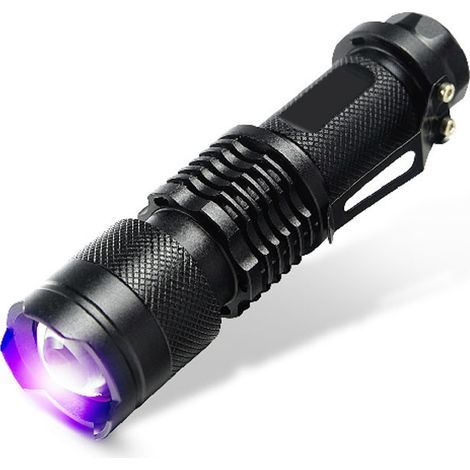 UV Lumen Flashlight – Waterproof – UV Detector, High Quality, Aluminum Alloy (1/5)