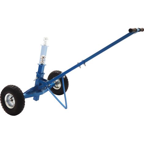Bituxx Rangierhilfe Mover für Anhänger Trailer Hänger Rangierwagen Wohnwagen mit Kugelkupplung & Höhenverstellung einfaches Rangieren bis 270Kg