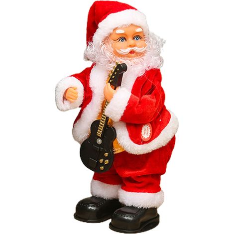 Elektrisch singende und tanzende Weihnachtsmannfiguren, Xmax-Puppe, Weihnachtsdekoration für den Innenbereich (Typ 2) (1/5)