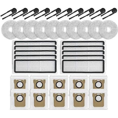 Filtre pour aspirateur brosse pour aspirateur Filtre de brosse pour aspirateur filtre de M40S / OV31CN Aspirateur Side Brosse HEPA Filtre Serpillière Cloth Sac à poussière Accessoires (1/5)