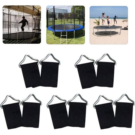 Triangle En Acier Boucle Triangle Accessoires De Trampoline, Boucle Triangle De Trampoline 10pack (1/4)