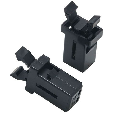 10pcs Poubelle en Plastique Verrouillage Auto-Verrouillage Remplacement du commutateur Prise Compatible Couvercle Touch Bin loquet de réparation Clip Matériel, Noir,Fonepro (1/5)