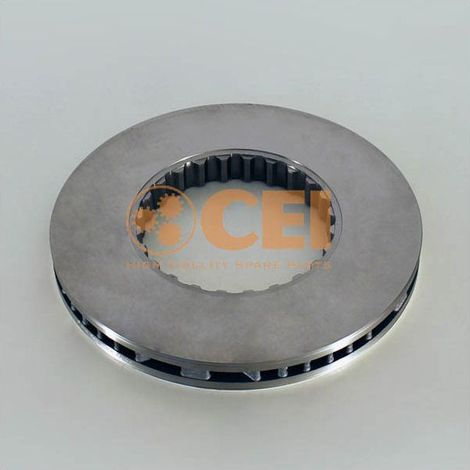Disco de freno Volvo ventilado D.434 20514093, 84107803, 20515093, 5001864498, 569149J