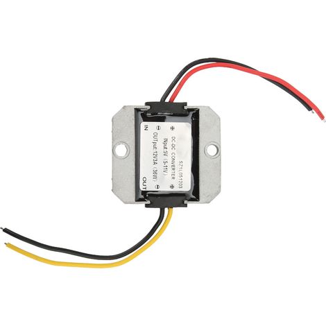 Module élévateur de tension CC étanche en aluminium moulé sous pression, convertisseur élévateur de tension à haut taux de conversion 5 à 12 V (1/5)