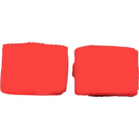 Lot de 2 bandages de boxe en coton rouge, 2,5 m de long et 5 cm de large, pour le sport. (1/5)