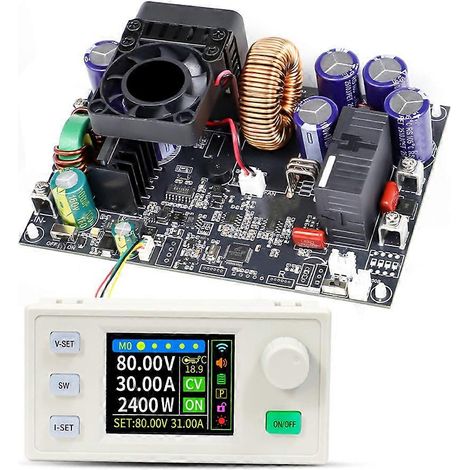 XY8030S 80V 30A 2400W MPPT DC-Abwärtswechselrichter mit CV/DC-Solarlademodul und Farb-LCD-Display (1/5)