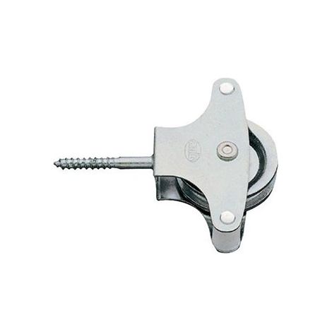 -CAHERSA- POLEA 4-40 ROLDANA METALICA Zincado AMIG