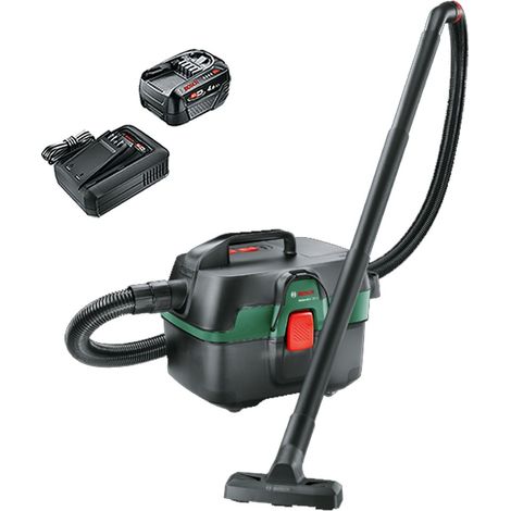 Bosch 06033E1000 AdvancedVac 18V Wet Dry Vacuum Cleaner Blower + 4AH Battery Kit