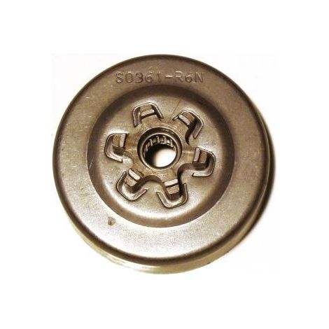 SO361R6N - Pignon de chaine 3/8 LP 6 dents pour tronconneuse SOLO (1/4)