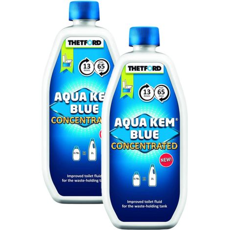 PACK THETFORD Aqua-Kem Concentré Bleu Pour Toilette Portable Camping (1/2)