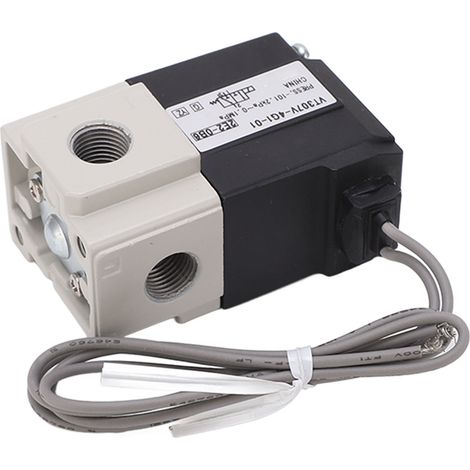 Pneumatisches 2/3-Wege-Magnetventil, Typ SMC G1/8, 220 V AC Vakuum-Luftventil, 2/3 Verteiler für Automatisierung (1/5)