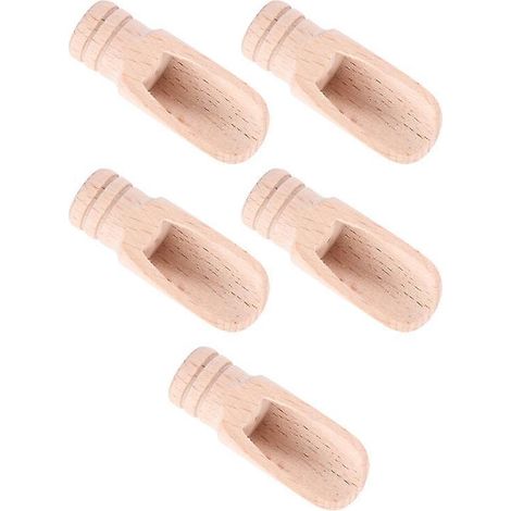 5 cuillères à sel en bois (1/3)