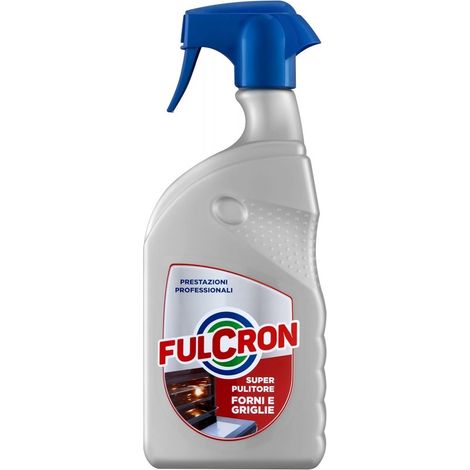 detergente spray per forni e griglie fulcron "super pulitore" 750 ml (1/4)