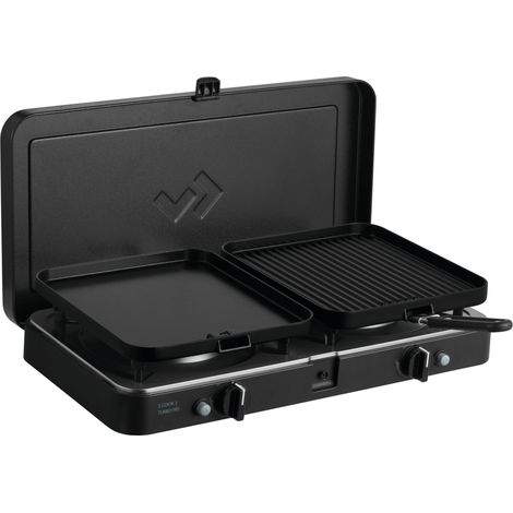 Piastra a Gas 2-cucina 3 Turbo 30mbar Deluxe - Cadac