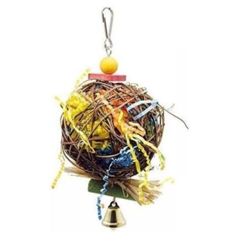 Juego de 2 juguetes masticables para pájaros, juguetes para moler, juguetes para apretar para jaulas de loros, juguetes colgantes para loros, cotorras grises africanas, juguete masticable grande