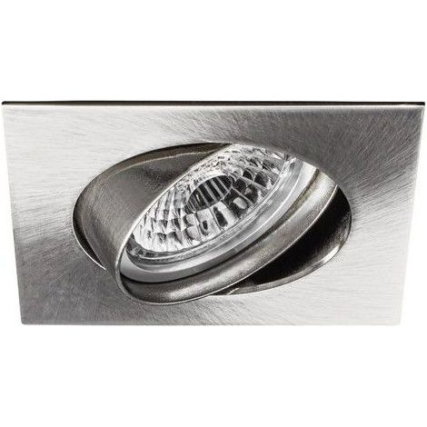 Downlight 604 GX5,3 12V 50W nichel satinato tecnico JISO 604D-12