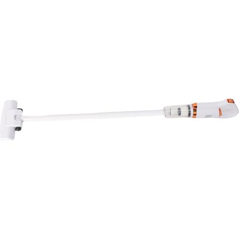 Aspirateur sans fil 2 en 1 silencieux, rechargeable, à main, puissant et balai avec brosse pour sols, idéal pour la maison. (1/4)