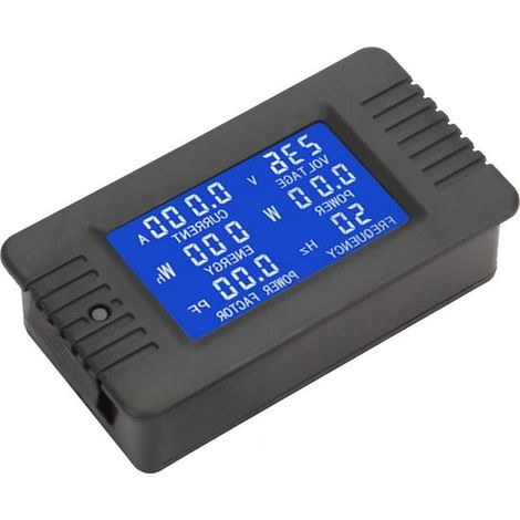 Display digitale LCD,pannello di controllo dell'energia,tester digitale CA kWh,voltmetro-amperometro,tipo in custodia CT 100A per uso industriale (1/5)