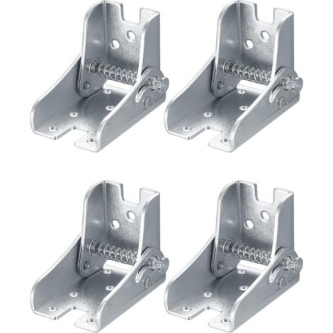 bisagras plegables autoblocantes, bisagras plegables de 90 grados, soportes de extensión para patas de mesa plegable (1/5)