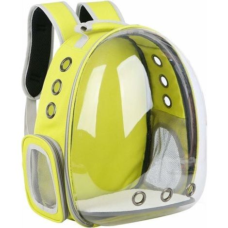 Portable Transparent Voyage Sac De Transport Pour Animaux De Compagnie Respirant Espace Capsule Bulle Chat Chien Transporteur Sac À Dos pour Shopping Randonnée Marche Cyclisme En Plein Air, Ja (1/5)