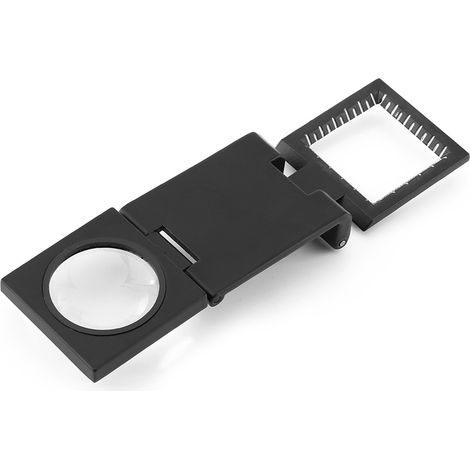 Vergrößerungsglas aus Zinklegierung und Eisenmetall, dreifache Vergrößerung, 10-fache Vergrößerung (1/5)