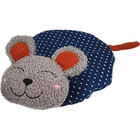 Nobby® Katzen Plüsch Mauskissen mit Catnip Ø 18 cm, 28 cm
