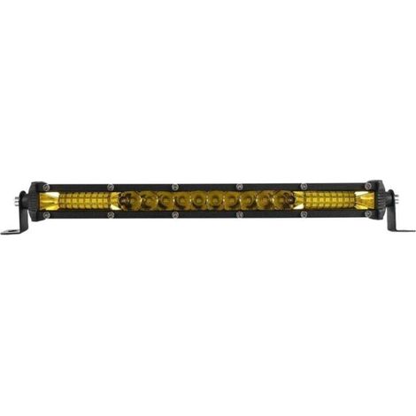 Barre Lumineuse LED 12 Pouces Éclairage Toit Travail Camion SUV 12V 24V Faisceau Inondation Tout Terrain