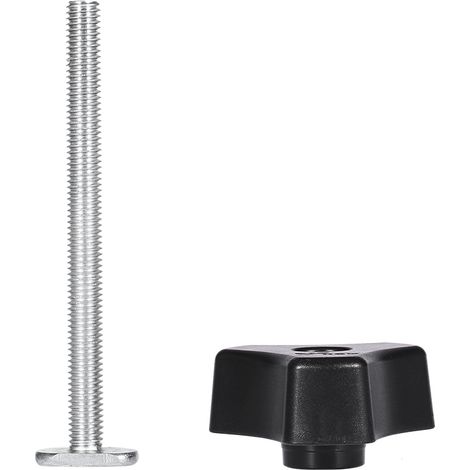 pincesSet de serre-joints à fixation rapide pour profilés T en métal - Vis T + Bouton plastique pour menuiserie (1/5)