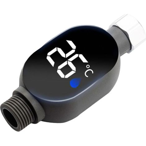Dusche LED Thermometer Wasserdichtes Duschthermometer mit