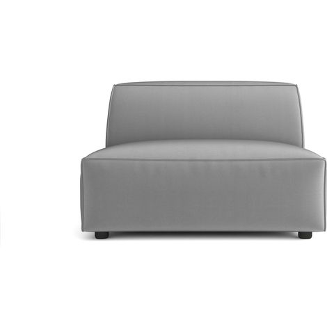 Californien-System-Modul Stoff Matt Velvet Grau 100 cm (1/2)