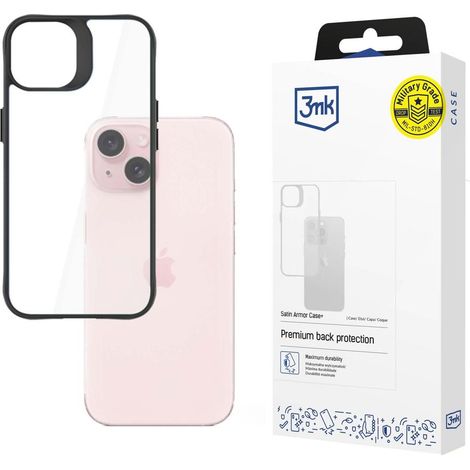 Apple iPhone 15 Plus - Coque 3mk Satin Armor+