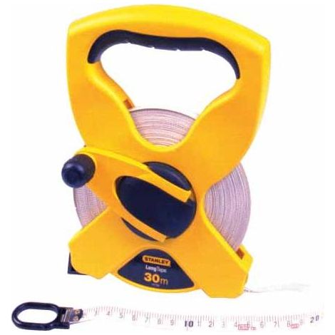 Stanley 2-34-792 metro a nastro 30 m Acrilonitrile butadiene stirene (ABS) Giallo