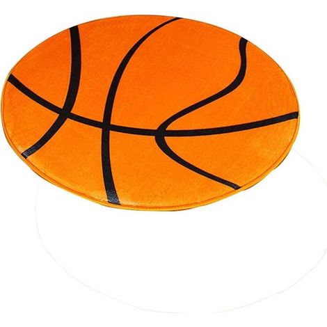 3D Printed Basketball Pattern Carpet for Bedroom Bathroom Computer Chair Anti-Slip Floor Mat Cushion Cover for Living Room Decor (1/5)
