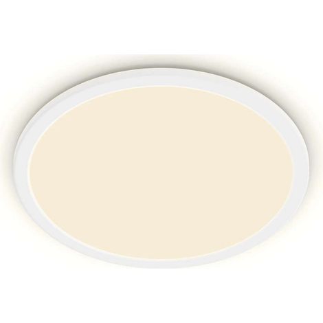 Philips - LED-Deckenleuchte, Durchmesser 25 cm, 2700 K, 15 W, dimmbar, weiß 929002667401 (1/5)
