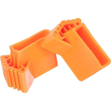 Set di 2 protezioni antiscivolo in gomma di alta qualità per scale a pioli e scale pieghevoli. Protezione stabile e sicura. (1/5)
