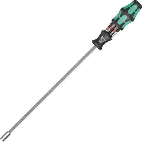 Wera Kraftform Kompakt 27 XL Universal 1, Long 300mm Bit Holding Screwdriver 051028