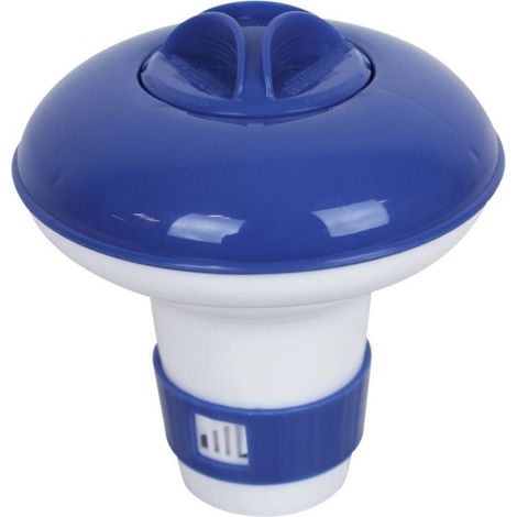 Diffuseur de chlore ou de brome flottant réglable Ø 13 cm - Linxor